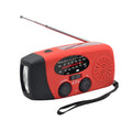 Emergency Hand Crank Radio with LED Flashlight for Emergency AM/FM NOAA Weather Radio Dynamo Radio for Camping Emergency