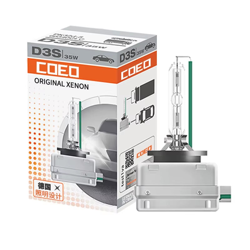 D1S D2S D3S D4S for OSRAM Xenon 66140 66240 66340 66440 CLC HID Original Car Xenon Headlight 4200K Standard White Light, 1X