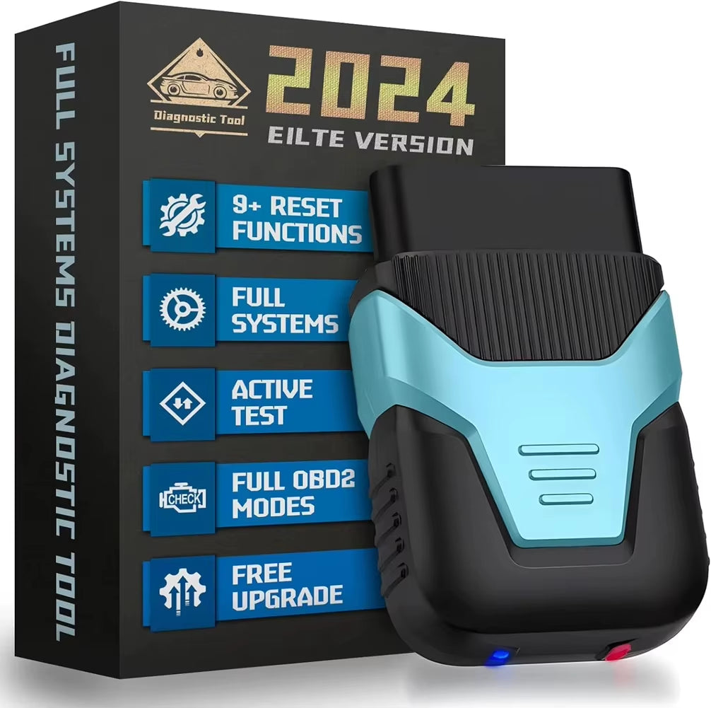 HUMZOR Z100 Car Full System Diagnosis Tool Bluetooth V5.2 Reader Erase Codes Live Data System Status OBD Scanner Multi-Language