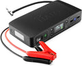 Bolt Air 58830 Portable Car Battery Jump Starter | 100 PSI Air Compressor, 58.8Wh USB Power Bank, Emergency Floodlight & Charger, Jumps Cars Suvs & Trucks, Inflates Tires, TSA Approved — Black